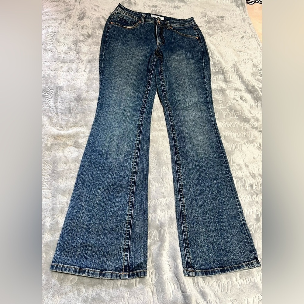 Y2K Chico's Flare & Wide Leg Blue Jeans Women